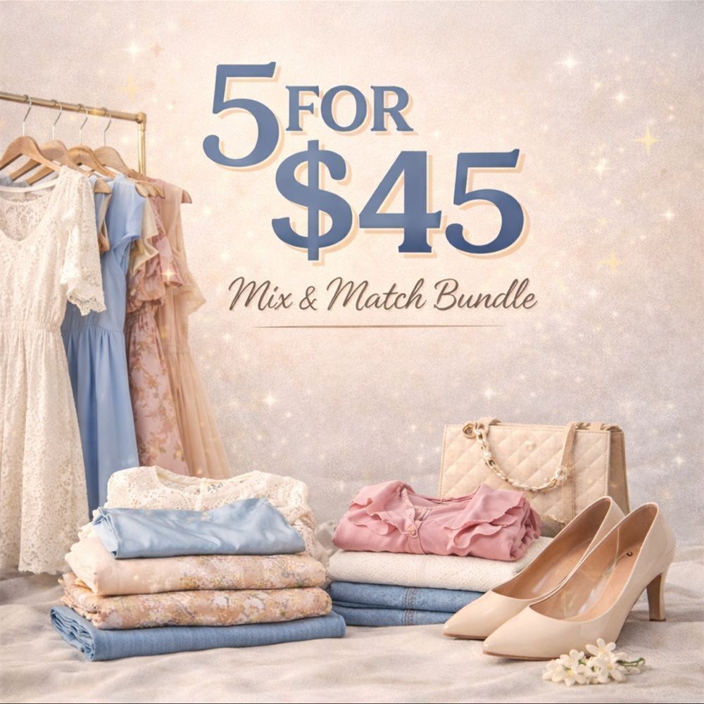 ๐5 for $45 ๐โMix & Match Bundle Deal